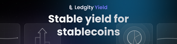 Introducing Ledgity Yield: Stable yield powered by Real World Assets (and coming to BRC20!)